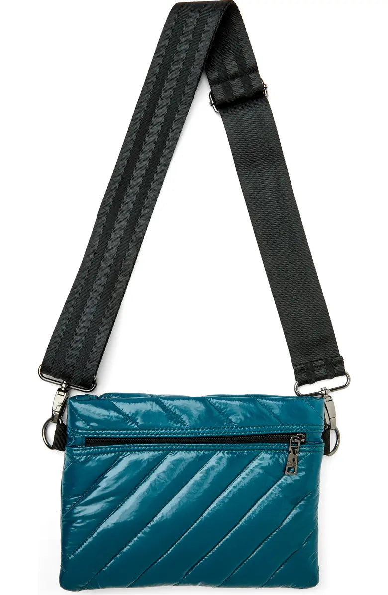 Diagonal Bum Bag 2.0 - Glossy Teal