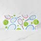 16" Tennis Rectangle Serving Tray