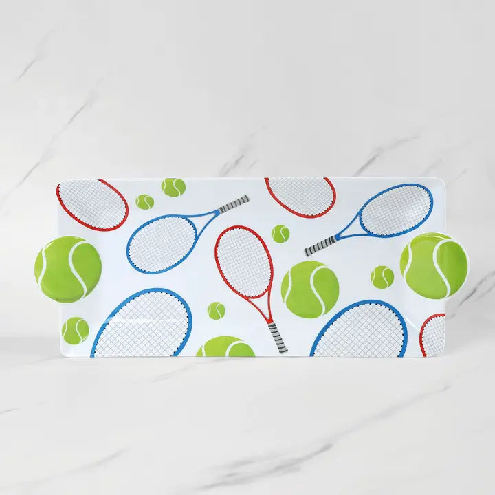 16" Tennis Rectangle Serving Tray