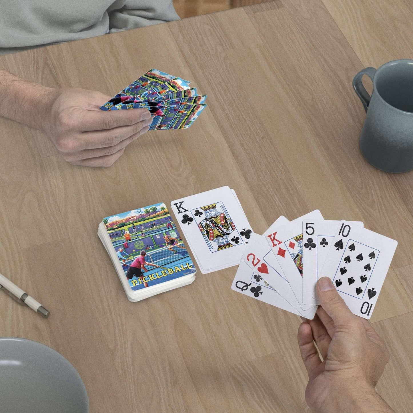Boardwalk Puzzle Company - Pickleball - Playing Cards