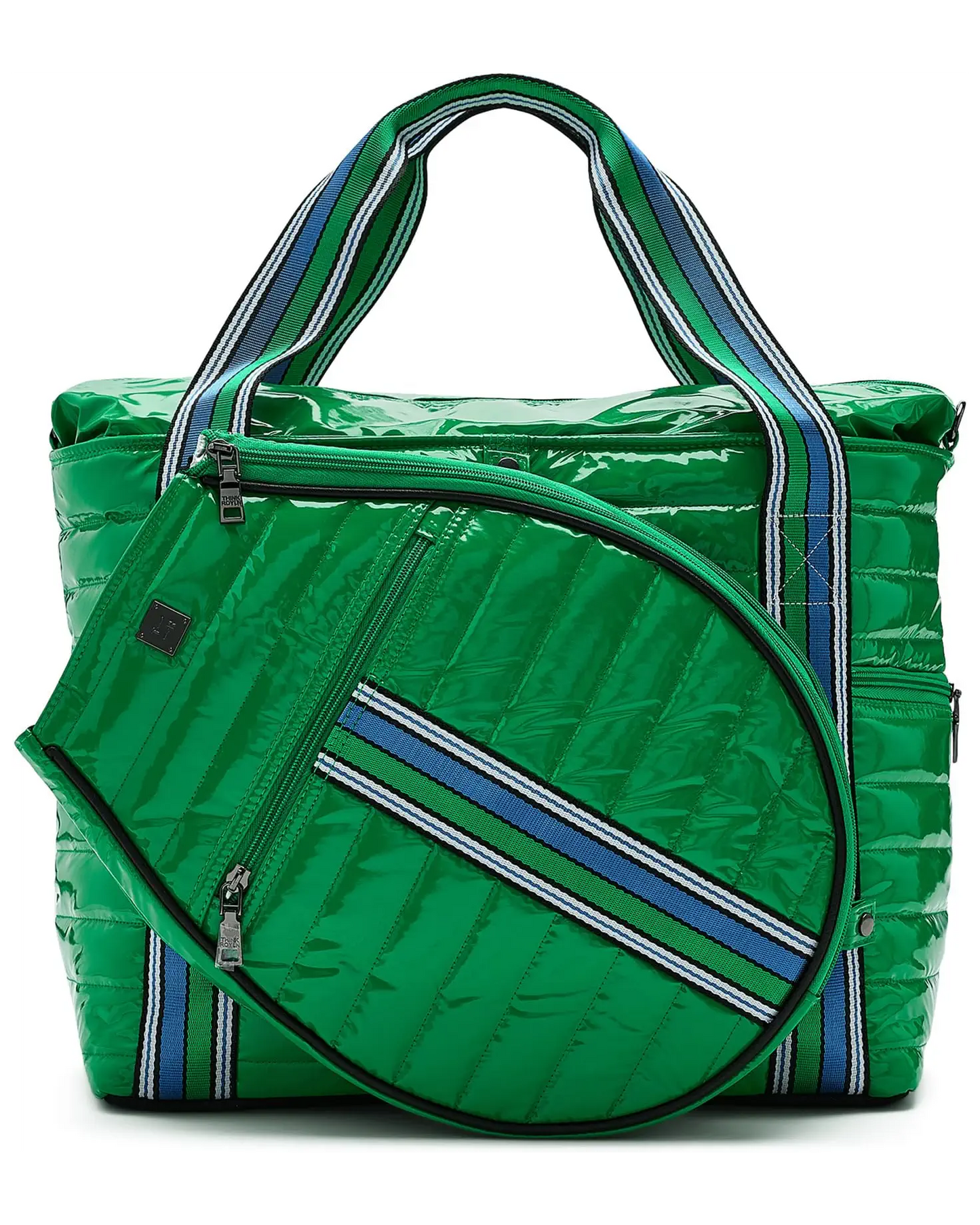 Love Royln Tennis Bag - Club Green Patent