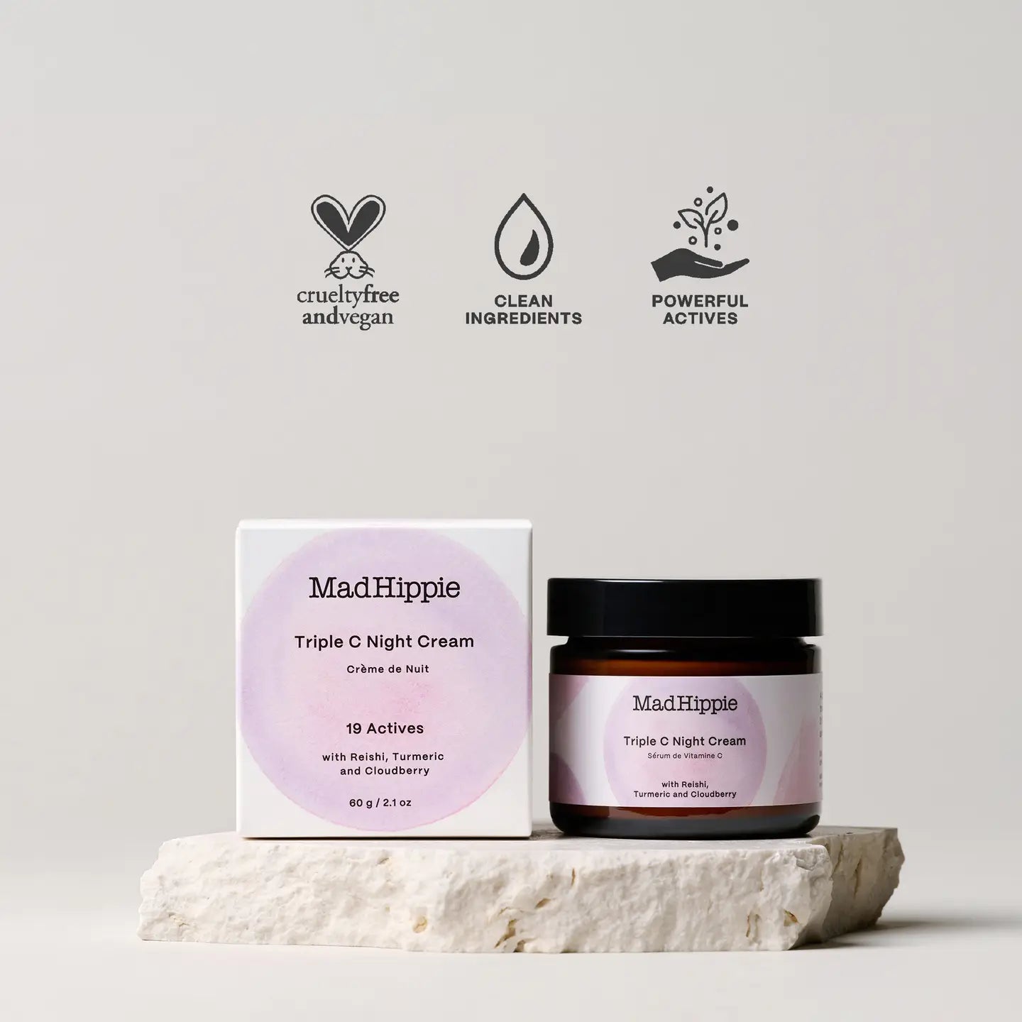 Night Cream - Hydrating Face Moisturizer and Skin Brightener
