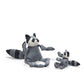 Reggie Raccoon Knottie® Plush Dog Toy: Small
