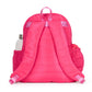 Pickleball Time Puffer Backpack: Hot Pink