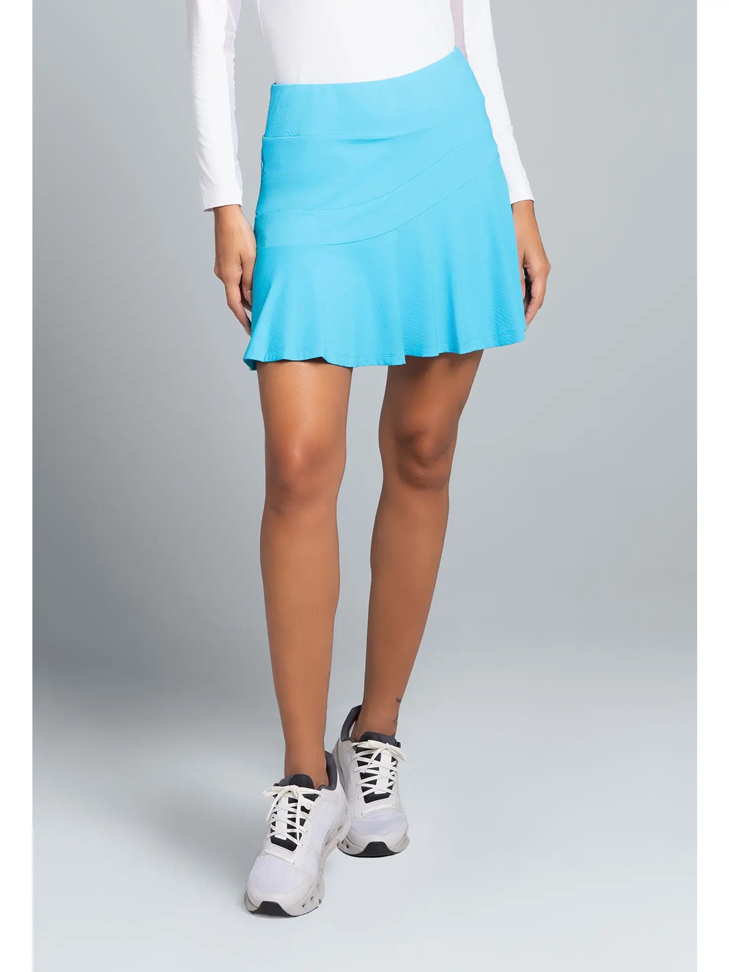 Solid Flounce Skort 16.5"