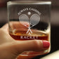 bevvee - Causing a Racket Whiskey Rocks Glass - Tennis Gifts