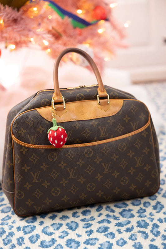 Strawberry Bag Charm