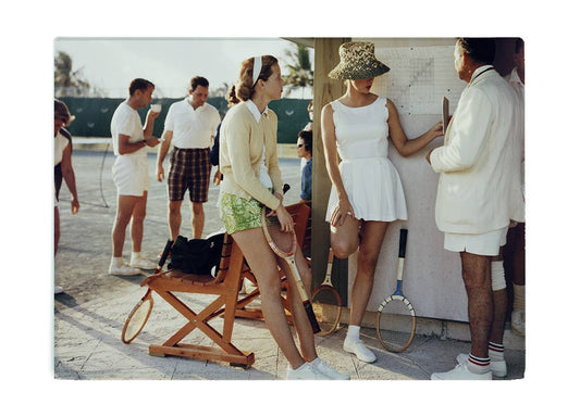 Toss Designs - Cutting Board - Tennis Bahamas