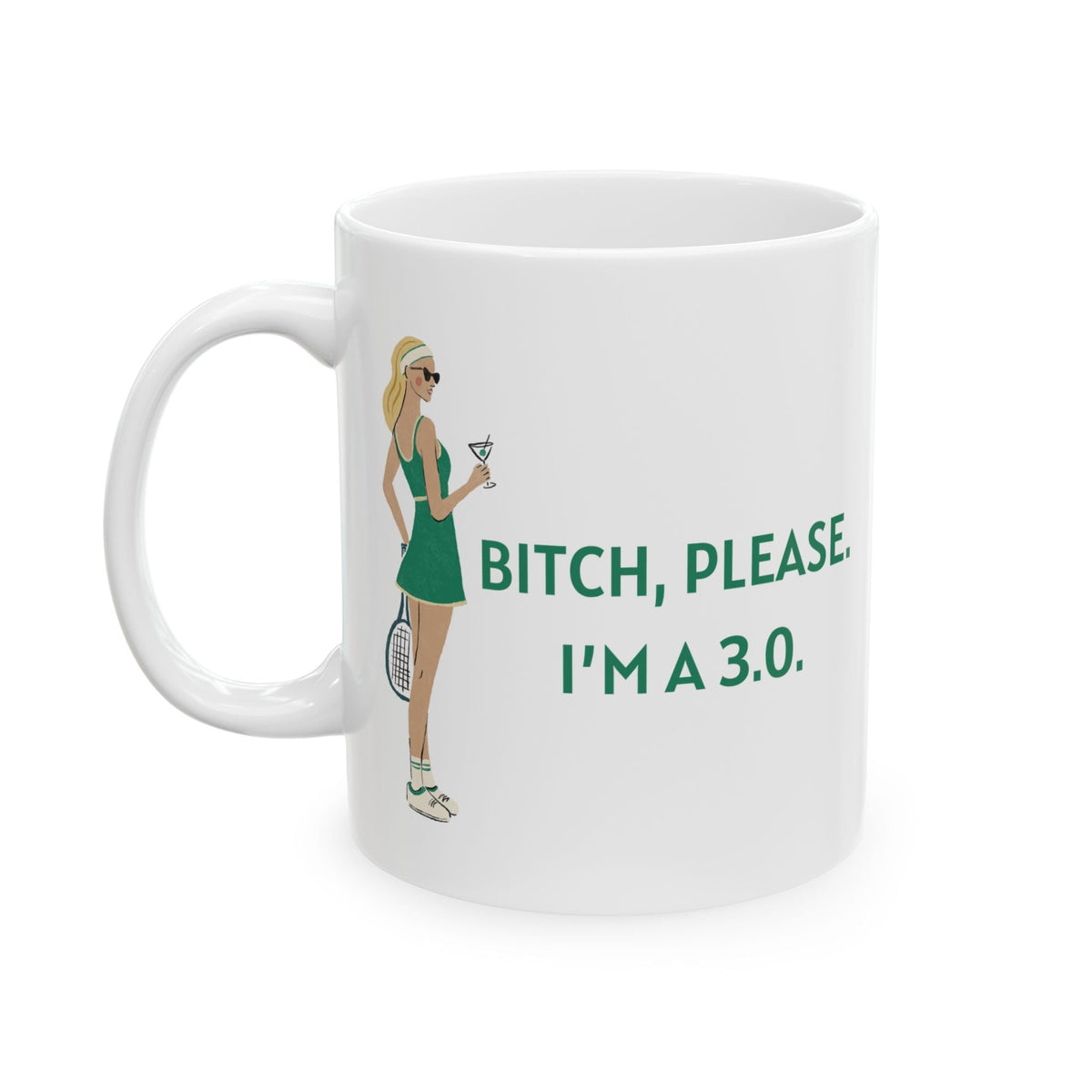 Tennis Mug - I'm a 3.0