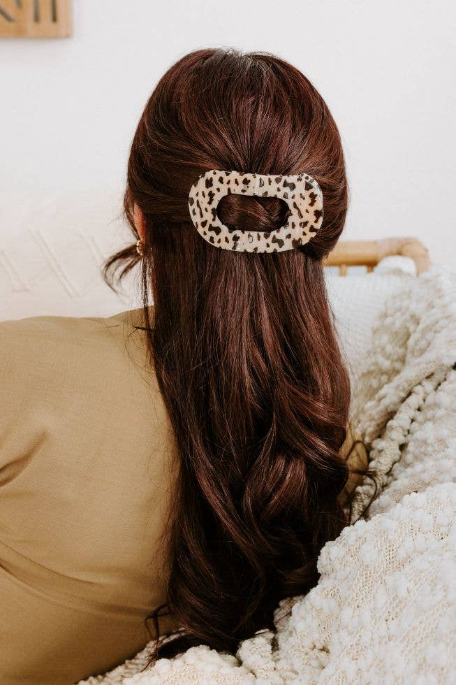 Round Hair Clip