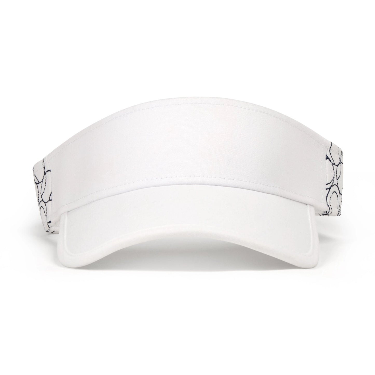 Navy Tennis Balls Country Club Visor
