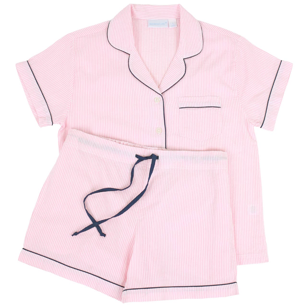 Short Sleeve 100% Cotton Shorty Pajamas