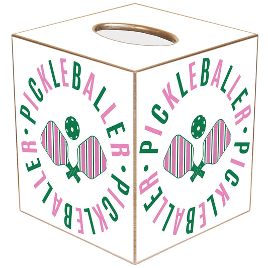 Pickleballer Tissue Box