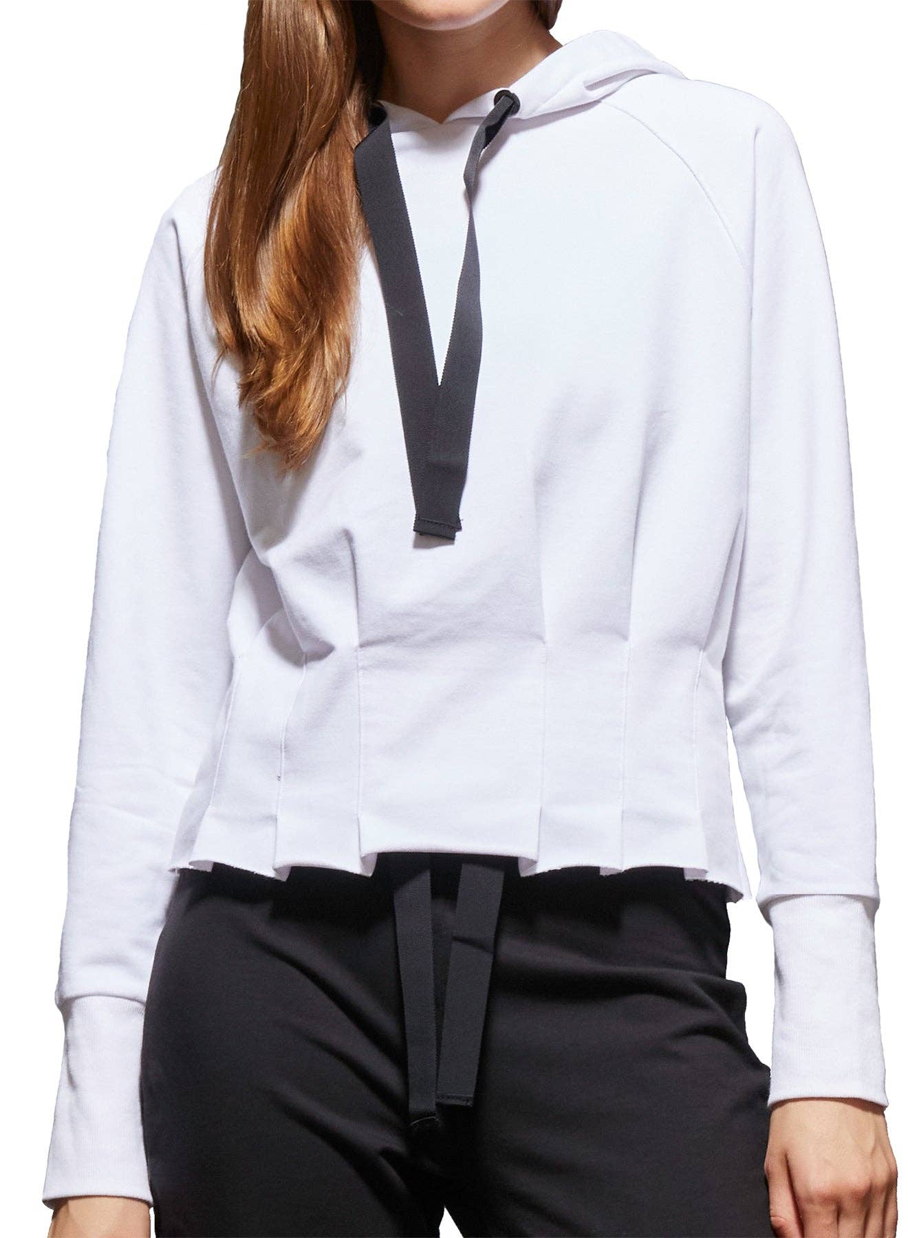 Pleated Hoodie by Urban Savage - Green