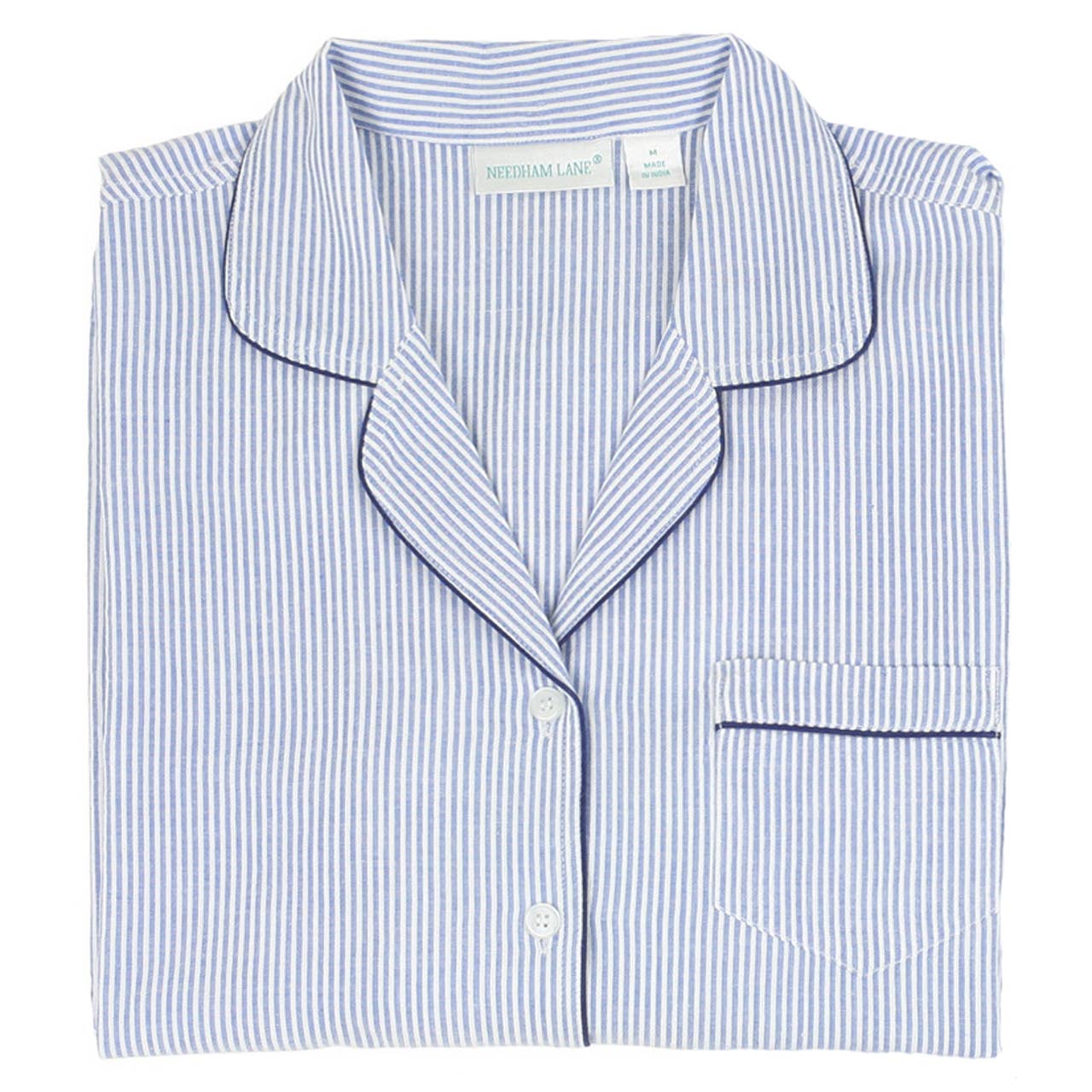 Short Sleeve 100% Cotton Shorty Pajamas