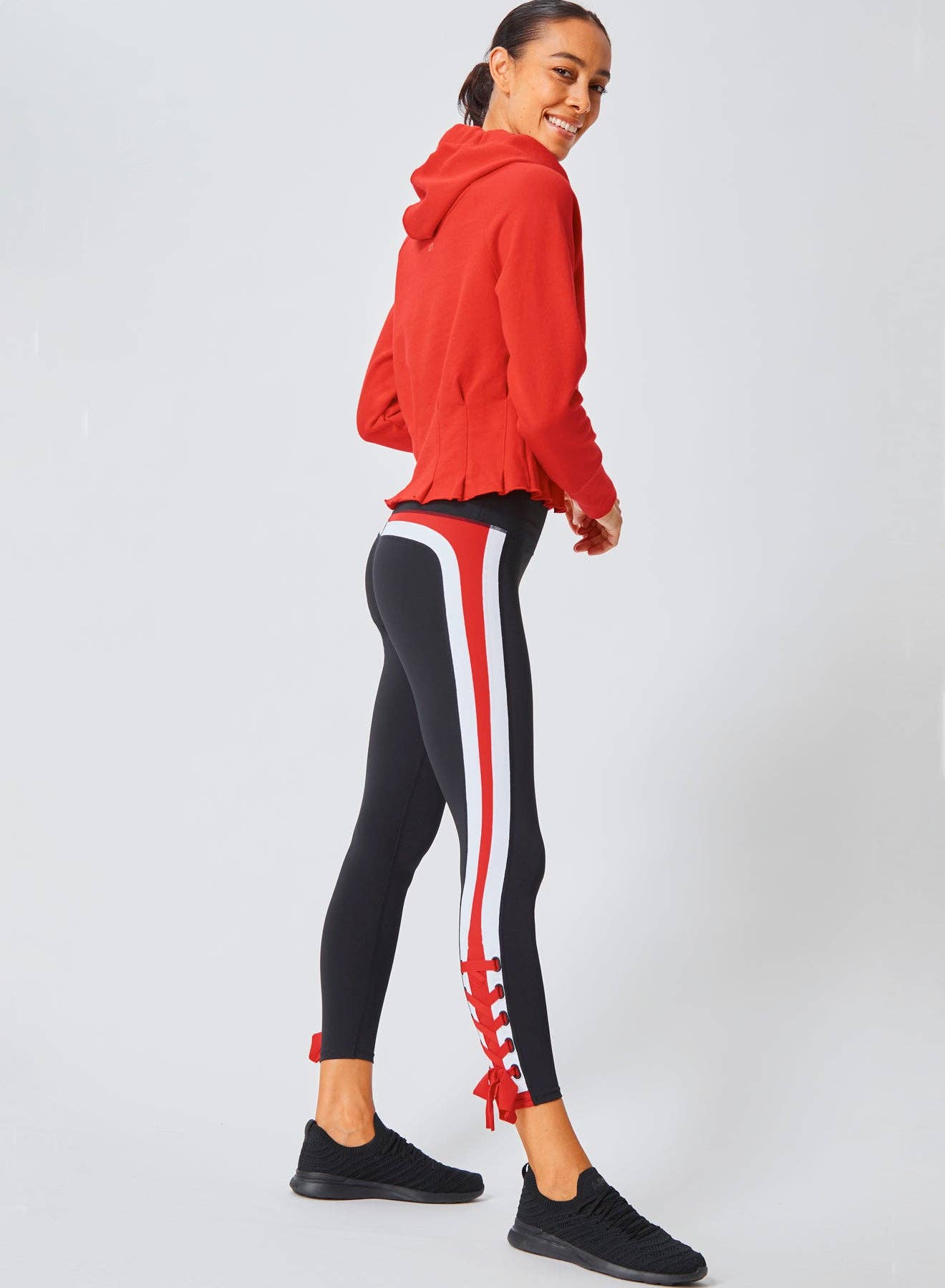 Pleated Hoodie by Urban Savage - Green