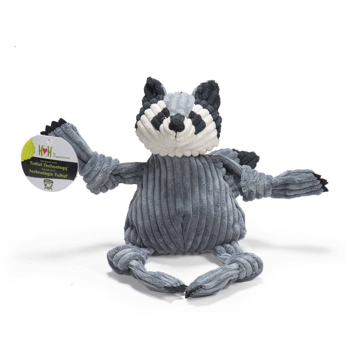 Reggie Raccoon Knottie® Plush Dog Toy: Small