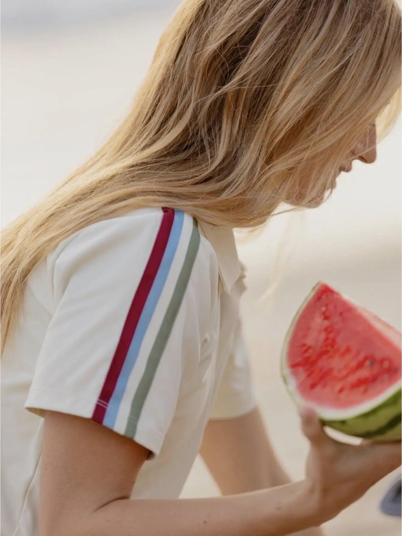 Solana Striped Polo