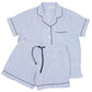 Short Sleeve 100% Cotton Shorty Pajamas
