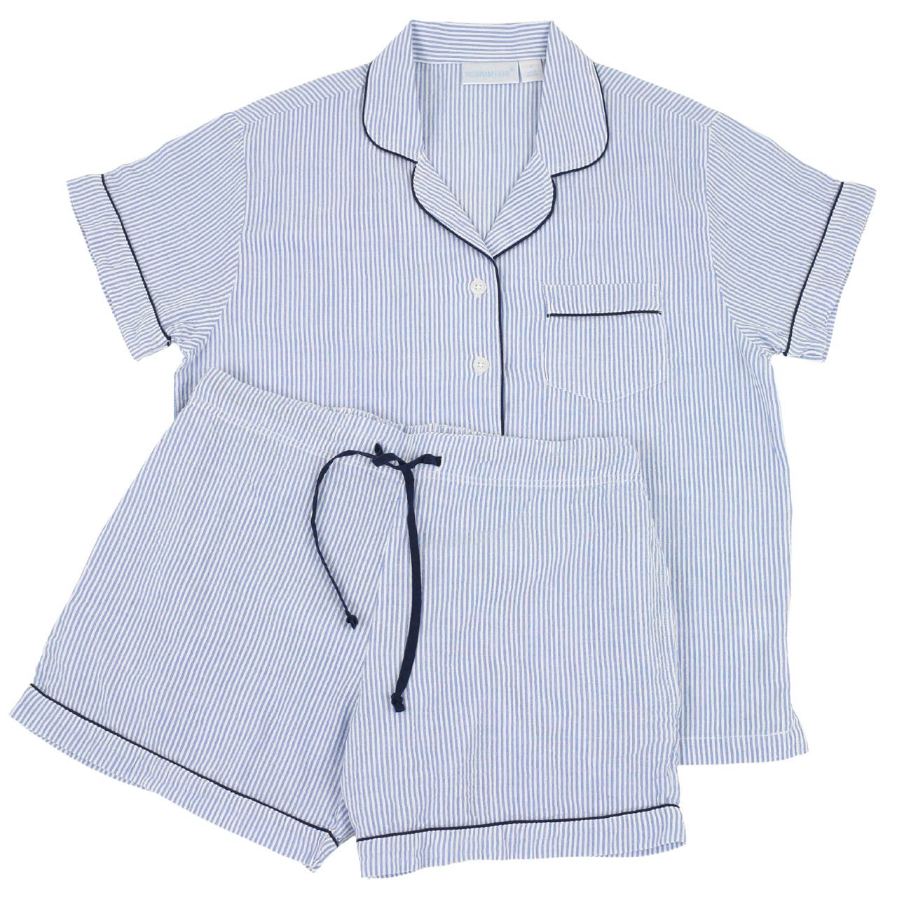 Short Sleeve 100% Cotton Shorty Pajamas