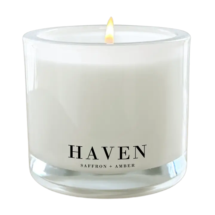 Haven | Saffron + Amber Candle | Signature Collection
