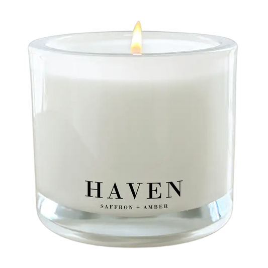 Haven | Saffron + Amber Candle | Signature Collection
