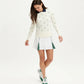 Allover Clubs Sweater - Ivory