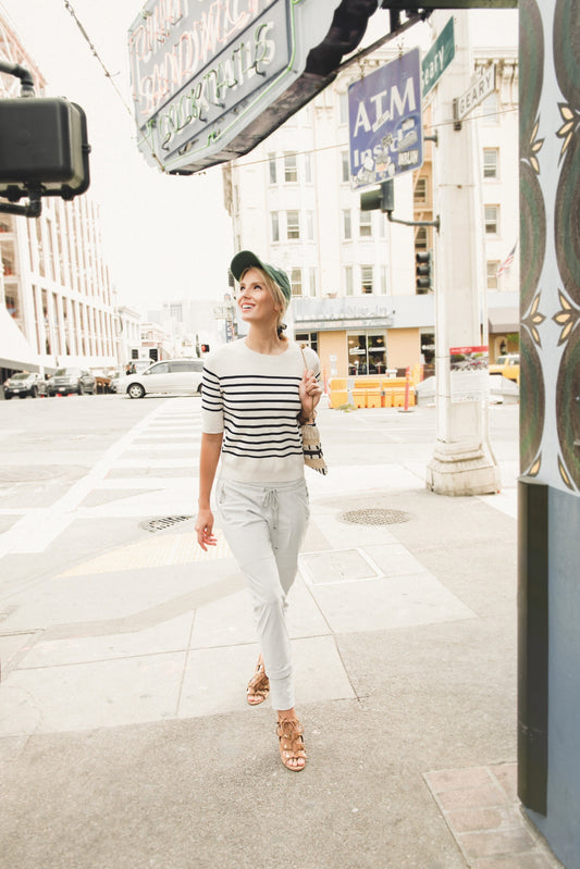 Candy Pants - Silver Grey