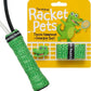 Tennis Overgrip Tape and Matching Shock Absorbing Dampener For Tennis Racket