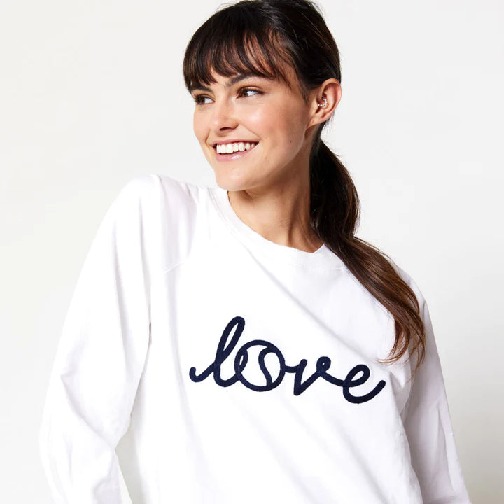 "Love" Stitched Women's Sweatshirt