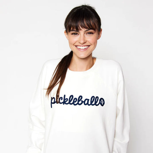 "Pickleball" Stitched Women's Sweatshirt