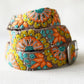 Andean Whisper Embroidered Wool Belt