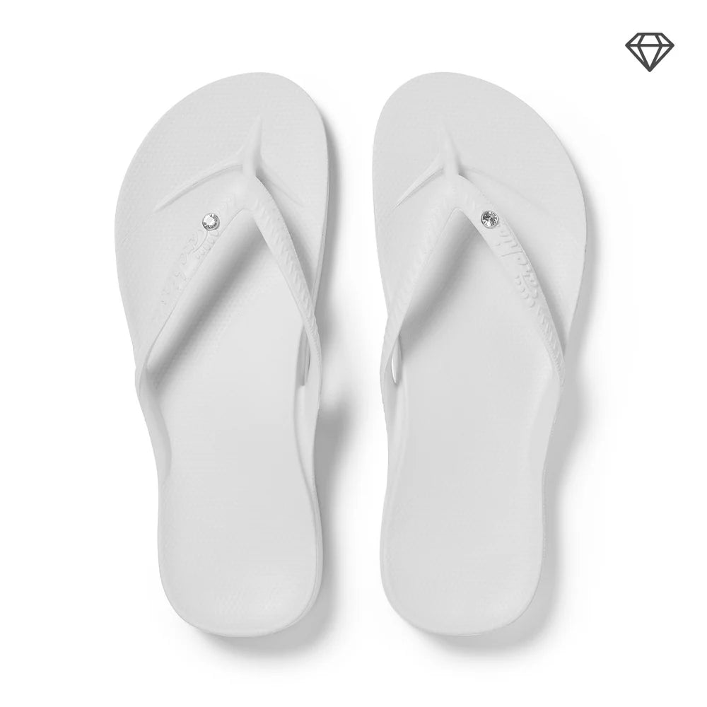 Crystal Arch Support Flip Flops
