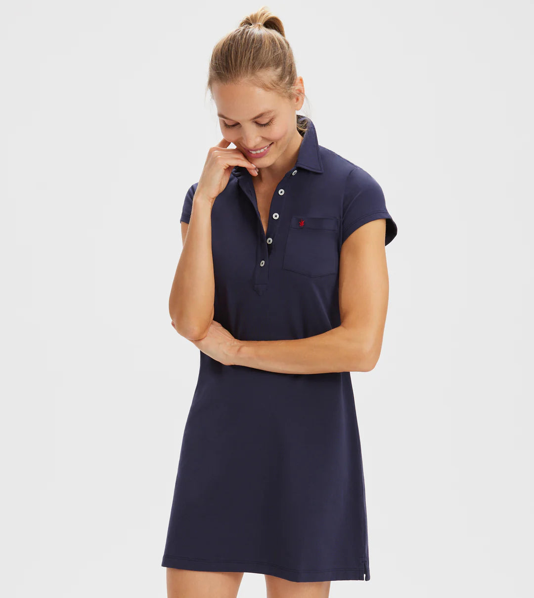 Boast x RNWK Club Polo Dress - Navy