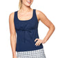 Be My Baby Doll Tank Top - Navy