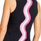Swirl Sleeveless Top by Urban Savage