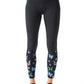 Bouquet Legging By Urban Savage - Blue Butterfly