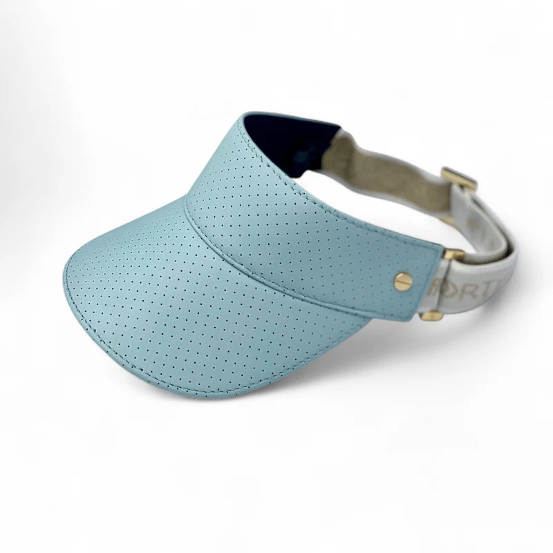 Fenix Sportier The Leather Visor - Hydrangea & Gold