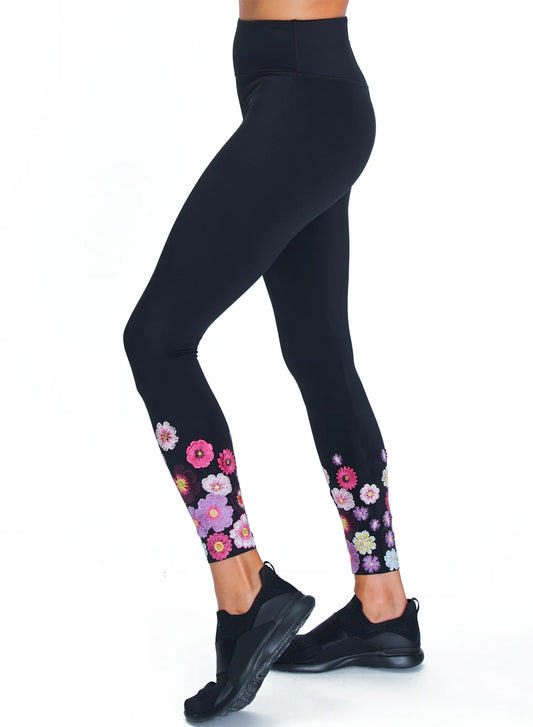 Bouquet Legging By Urban Savage - Pink Floral