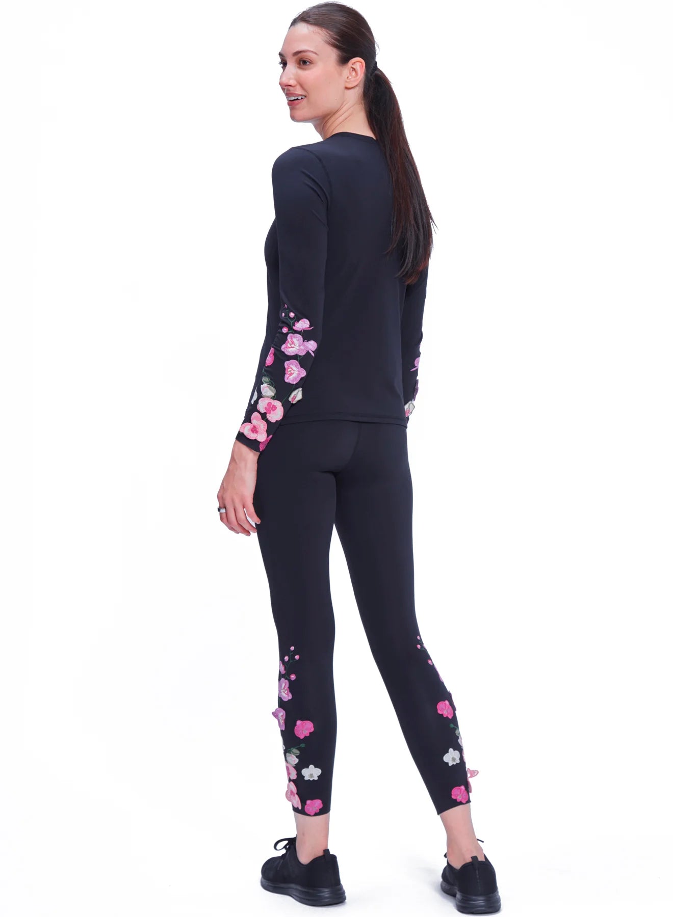 Bouquet Legging By Urban Savage - Orchid