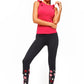 Bouquet Legging By Urban Savage - Rose