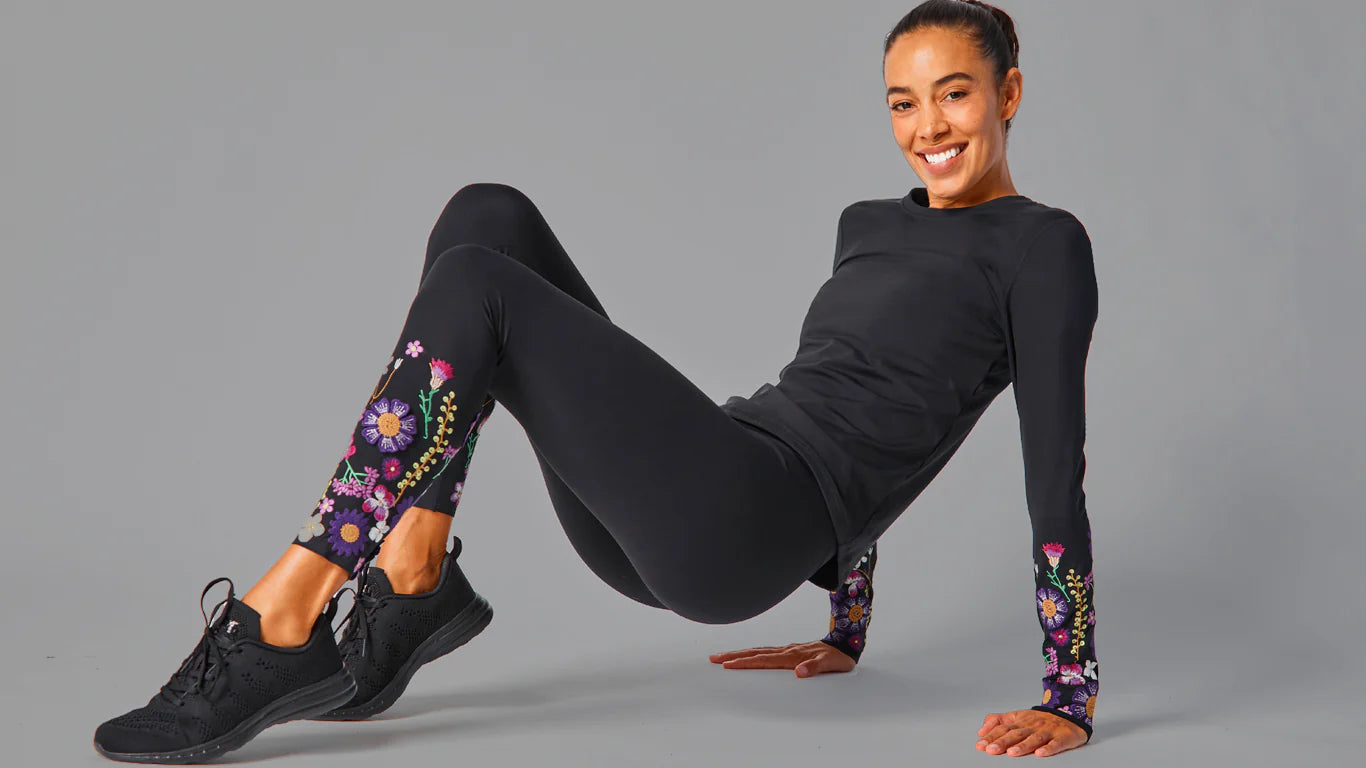 Bouquet Legging By Urban Savage - Wildflower