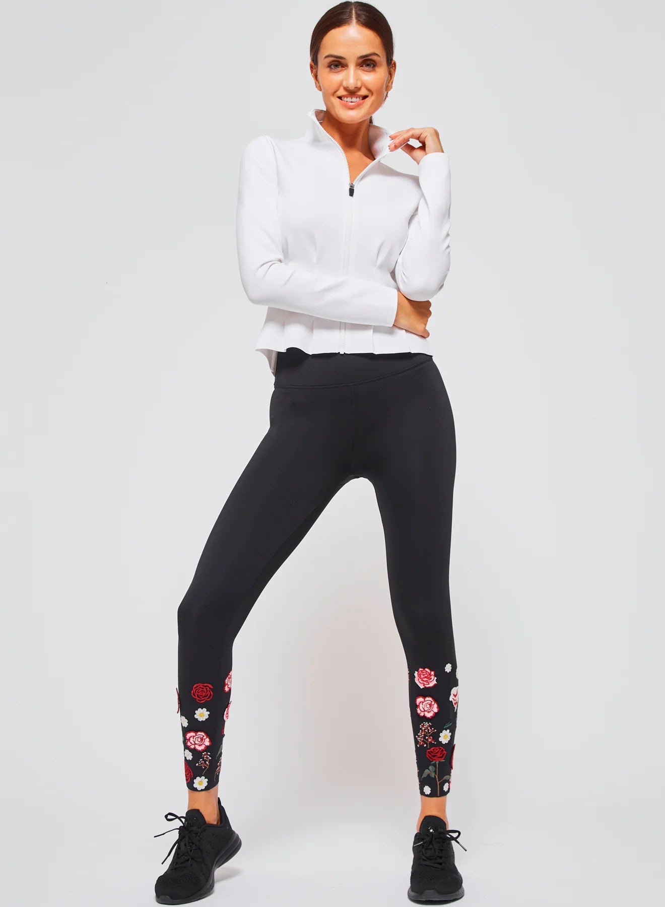 Bouquet Legging By Urban Savage - Rose