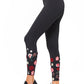 Bouquet Legging By Urban Savage - Rose