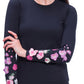 Bouquet Long Sleeve Top - Orchid