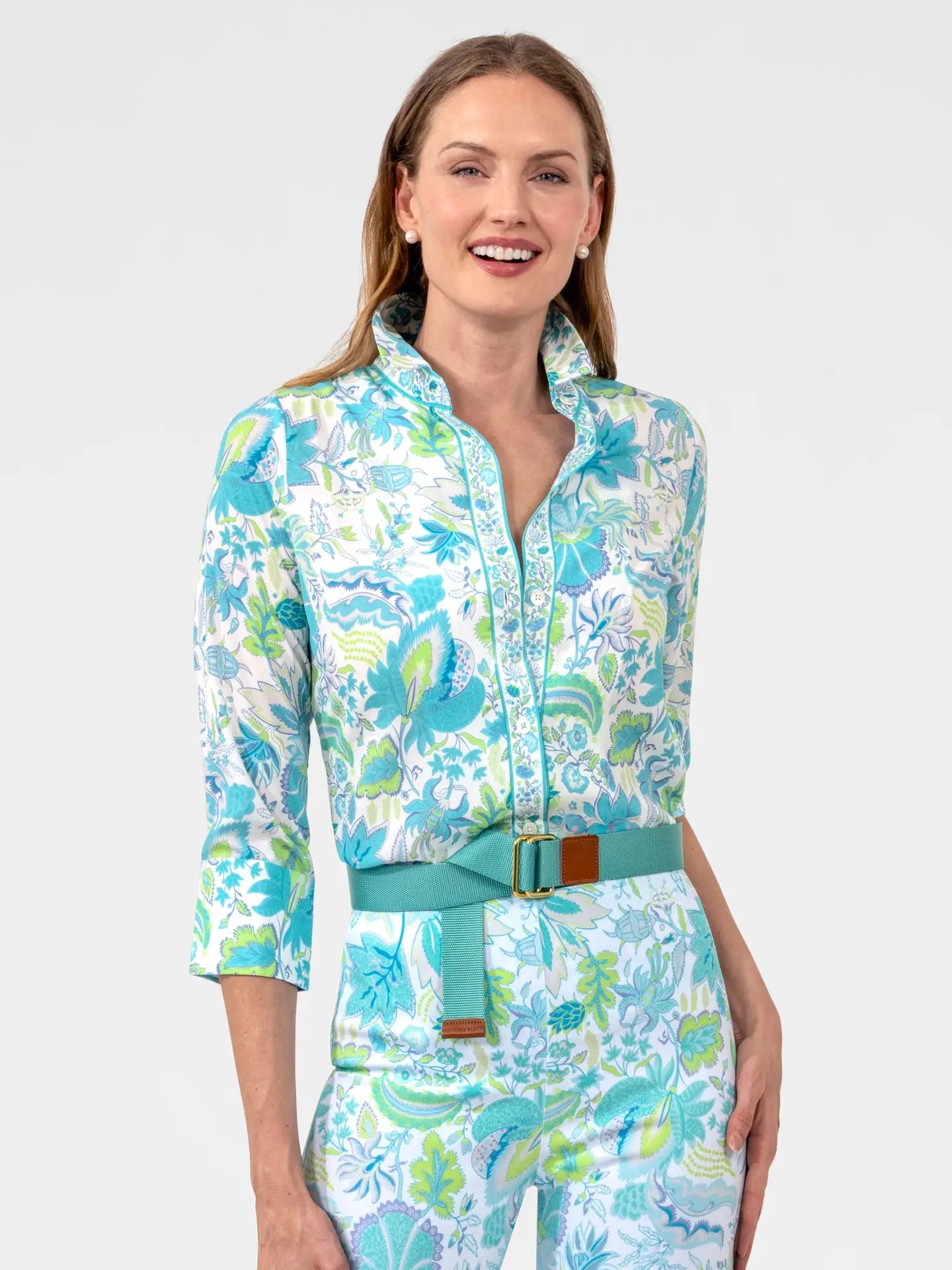 Boyfriend Shirt - Blooming Party