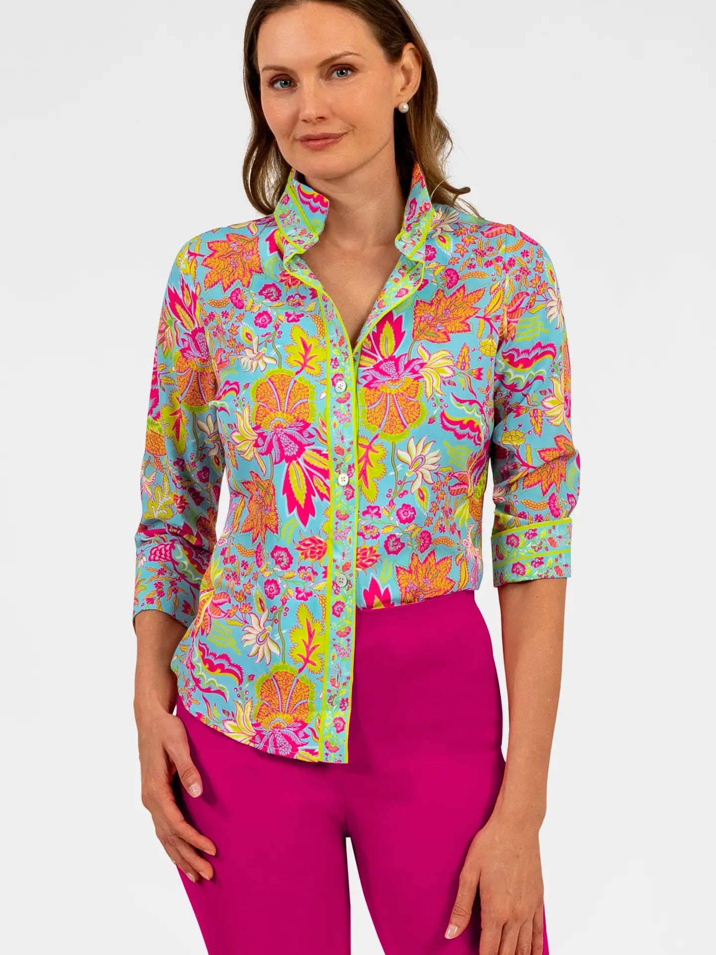 Boyfriend Shirt - Blooming Party