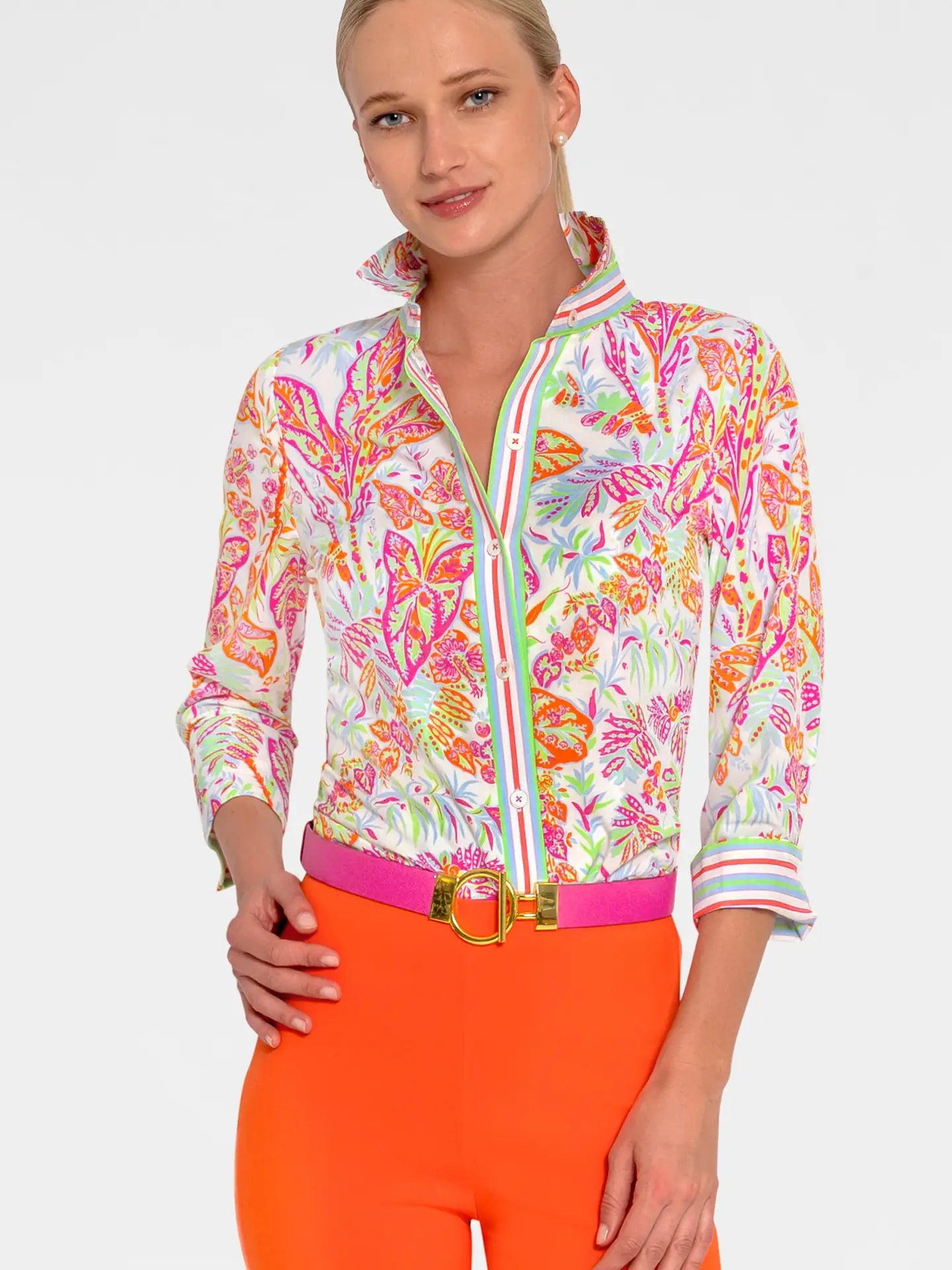 Boyfriend Shirt - Vintage Vines
