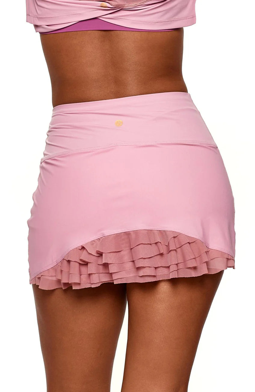 Cute as a Bunny Tennis Skirt - Malva