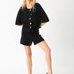 Camp Knit Shirt - Onyx